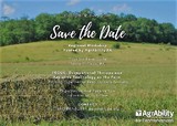 AgrAbility regional workshop save the date card
