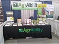 IN AgrAbility booth at IN Small Farms Conference