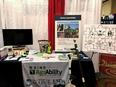 ME AgrAbility booth at Fishermen's Forum