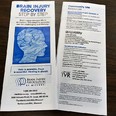Photo of brochure titled "Brain Injury  Recovery Step by Step
