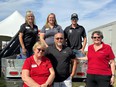 OH AgrAbility team in the back of the LifeLyfts truck for a group picture