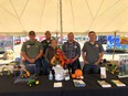 GA AgrAbility staff and booth under tent at Sunbelt Ag Expo