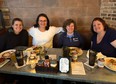 AgrAbility for Pennsylvanians froup of 4 women seated behind a meal table