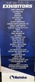 Banner from Reinke thanking ALL OUR EXHIBITORS with a list of exhibitors under the thanks