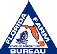 Triangle logo for FLORIDA FARM BUREAU against a white background