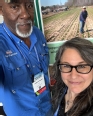 Tony Edwards and Kim Niewolny at Small Farms Conference