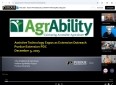 Screenshot of AT Expos as Extension Outreach webinar.