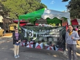 Sam Wolfe at a farmers market in Taiwan.